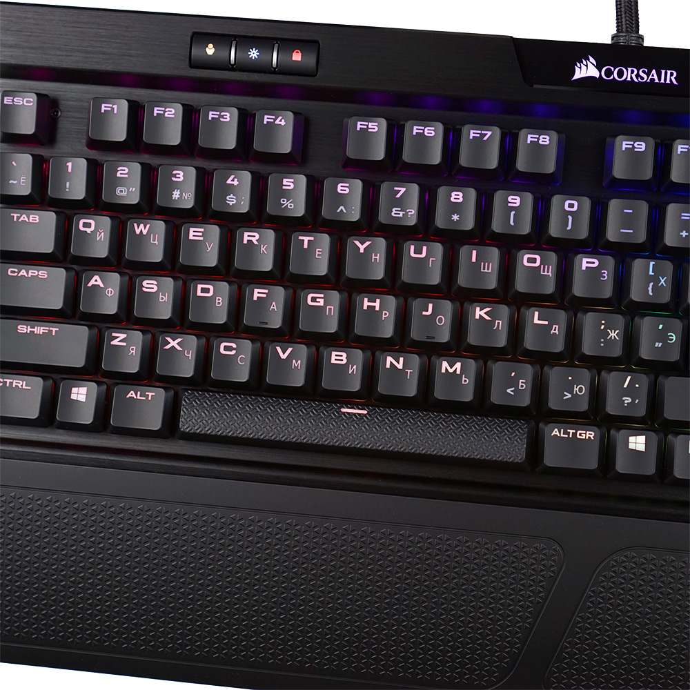 Как настроить клавиатуру corsair k70 rgb